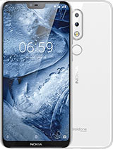 Best available price of Nokia 6-1 Plus Nokia X6 in Mozambique