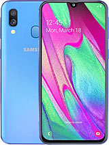 Best available price of Samsung Galaxy A40 in Mozambique